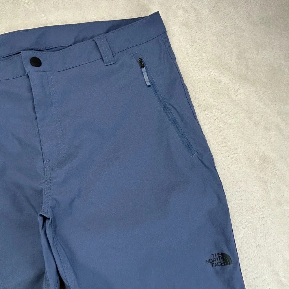 The North Face Retrc Tech III Hiking Pants Mens 40 Blue Flash Dry Outdoor Travel